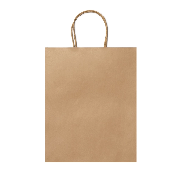 Torba papierowa promocyjna biała na prezent 40cm/12cm/32cm 10 sztuk – odzież robocza Modern Company